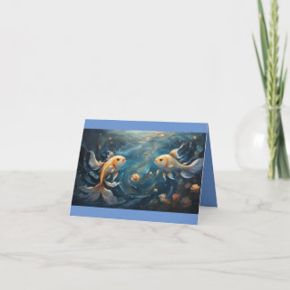 Carte Joyeux anniversaire de Pisces