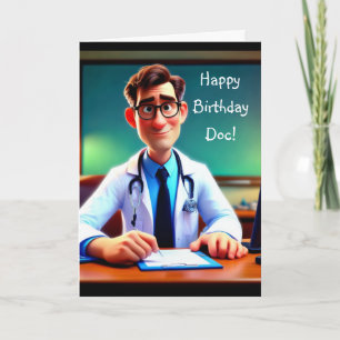Carte Joyeux Anniversaire Doc