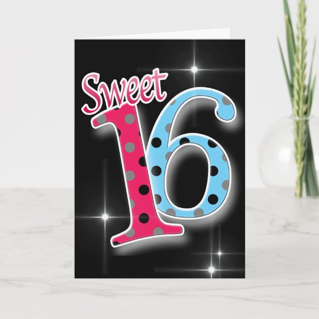 Carte Joyeux Anniversaire Douze Ans 16ème (Devant)