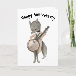 Carte Joyeux anniversaire drôle et romantique