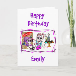 Carte Joyeux anniversaire - Emily