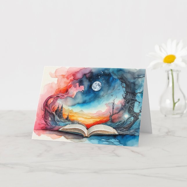 Carte Joyeux anniversaire | En Soirée (Petite plante)