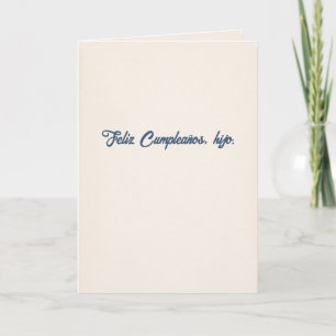 Carte Joyeux Anniversaire Fils Ce Que Papa Disait