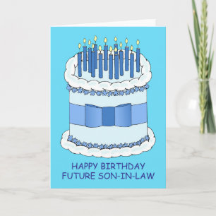 Carte Joyeux anniversaire Fils en droit