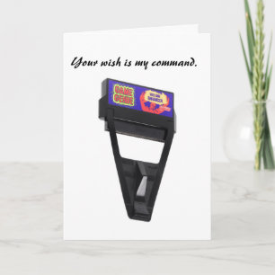 Carte Joyeux anniversaire - Game Genie