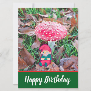 Carte Joyeux Anniversaire, gnoom pixelart, Pixel Art 