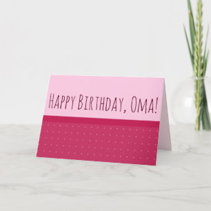 Carte Joyeux anniversaire, grand-mère ! & I Love You (on