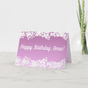Carte Joyeux anniversaire, mamie !