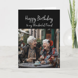 Carte Joyeux Anniversaire Merveilleux Ami