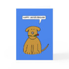 Joyeux Anniversaire Mignonne Cartoon Chiot