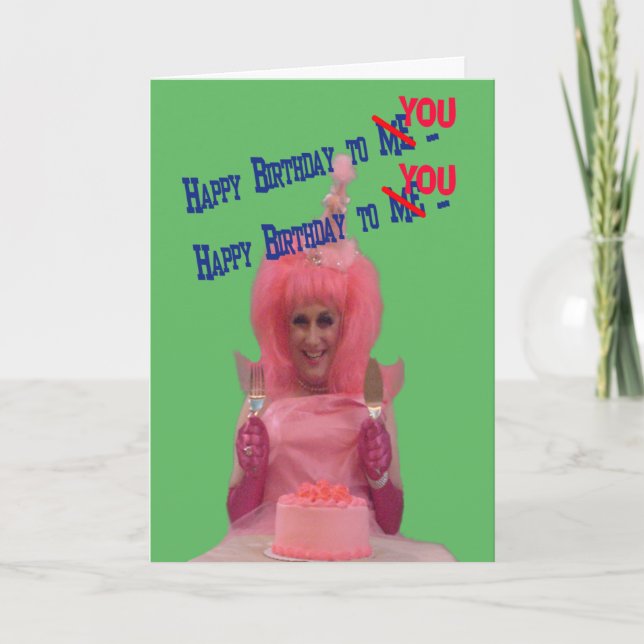 Carte Joyeux anniversaire Miz Cotton (Devant)