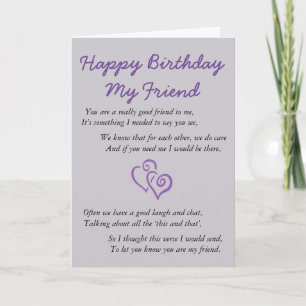 Carte Joyeux anniversaire mon ami