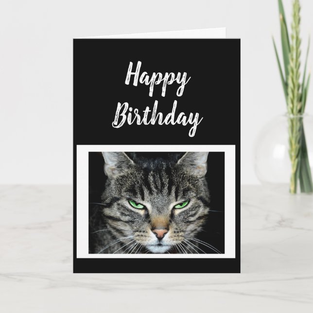 Carte Joyeux anniversaire Ne croyez pas que c'est un mei (Devant)