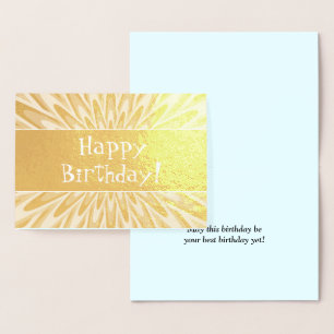 Carte "Joyeux anniversaire" optimiste et charismat