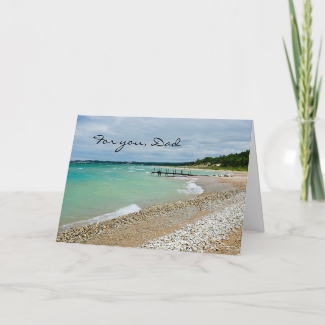 Carte Joyeux anniversaire, papa (Devant)