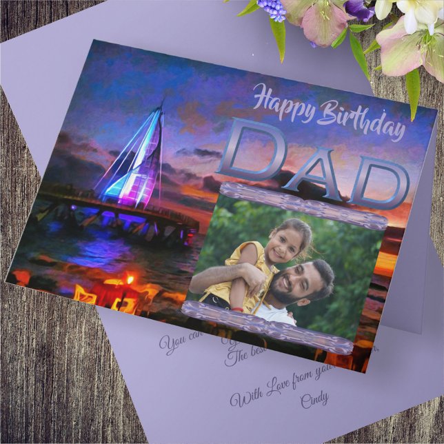Carte Joyeux anniversaire papa 1182 (Créateur téléchargé)