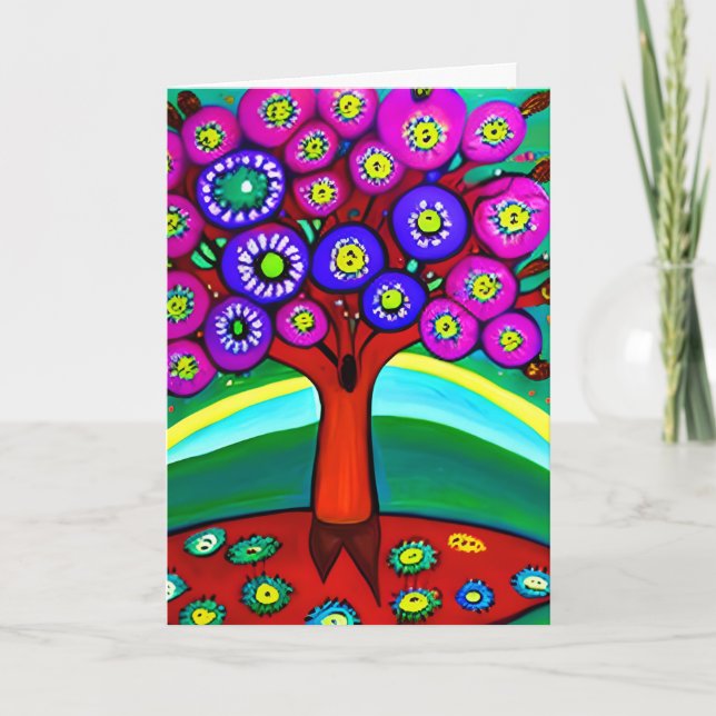 Carte Joyeux Anniversaire Personnalisé Maman (Devant)