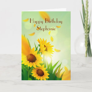 Carte Joyeux anniversaire personnalisé pour ses tourneso