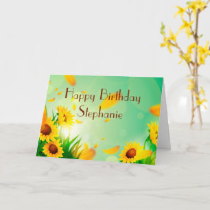 Carte Joyeux anniversaire personnalisé pour ses tourneso