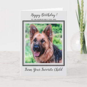 Carte Joyeux Anniversaire - Photo pour animaux - Worlds 