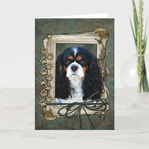 Carte Joyeux Anniversaire - Pierres de pierre - Cavalier