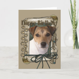 Carte Joyeux Anniversaire - Pierres de pierre - Jack Rus