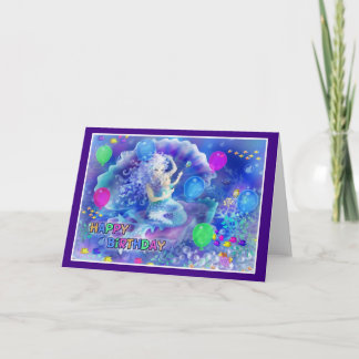 Carte Joyeux anniversaire Poisson style 009