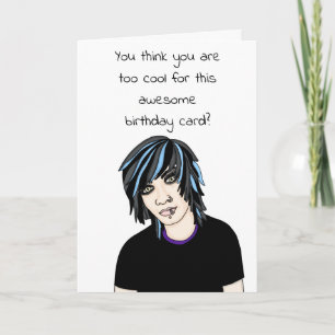 Carte Joyeux anniversaire Pop Art Drôle