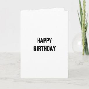 Carte Joyeux anniversaire Pour ton anniversaire, je t'ai