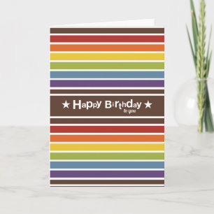 Carte Joyeux anniversaire pour vous