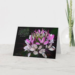 Carte Joyeux anniversaire : Profitez de l'inattendu