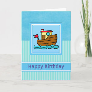 Carte Joyeux Anniversaire Remorqueur
