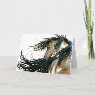 Carte Joyeux Anniversaire Serenity Horses par AmyLyn Bih