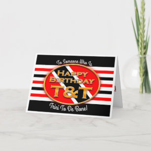 Carte Joyeux anniversaire T&T