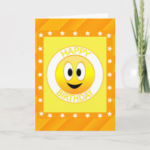 Carte Joyeux Anniversaire Visage Personnalisé