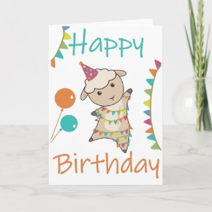 Carte Joyeux Anniversaire Vous Souhaite Moutons Beaux An