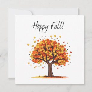 Carte Joyeux Automne!