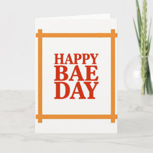 Carte Joyeux Bae Day