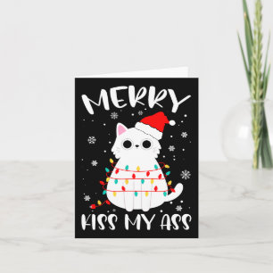 Carte Joyeux Baiser Mon Thème De Noël Amoureux de les ch