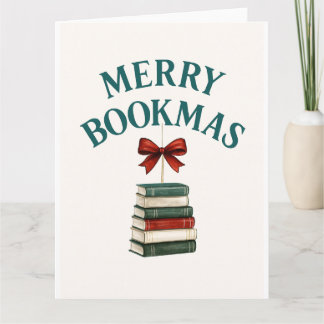 Carte Joyeux Bookmas 
