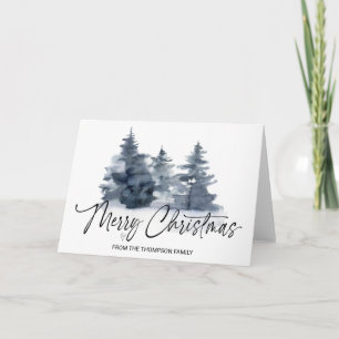 Carte Joyeux cadeau de Noël pour les amis Famille C