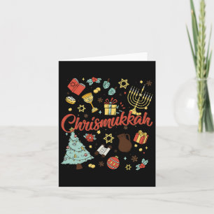 Carte Joyeux Chrismukkah Joyeux Noël Hanoukka 1