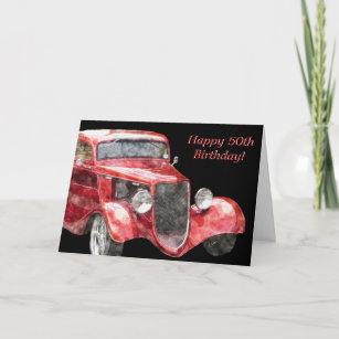 Cartes De Vœux Voiture Ancienne Zazzle Ca