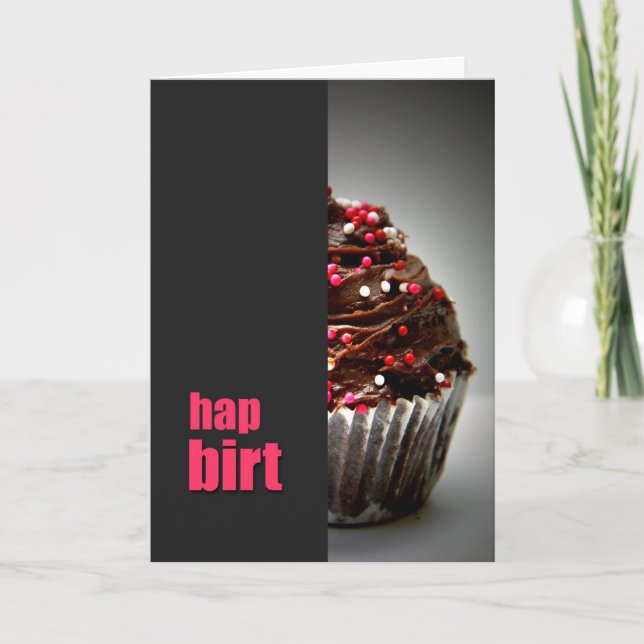 Carte Joyeux demi-anniversaire (Devant)