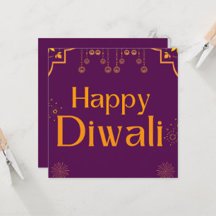 Carte Joyeux Diwali Party