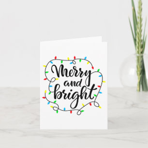 Carte Joyeux Et Lumineux Pyjamas De Famille De Noël Corr