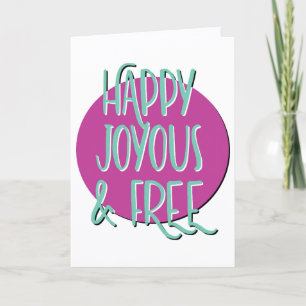 Carte Joyeux et Slogan gratuit Anniversaire