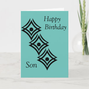 Carte Joyeux Fils d'anniversaire