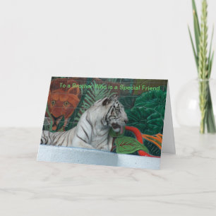 Carte Joyeux frère d'anniversaire