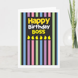 Carte Joyeux garçon d'anniversaire !